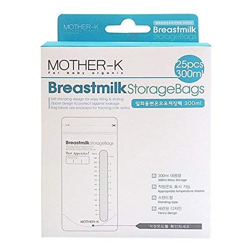 Mother-K Breastmilk Storage Bags (10oz - 25 CT)
