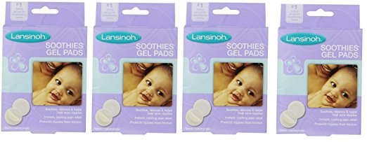Lansinoh Soothies Gel Pads, 2 Count (Pack of 4 (8 Count))
