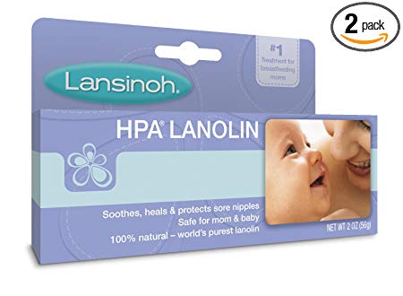 Lansinoh Hpa Lanolin for Breastfeeding Mothers, 1.41 Ounce (Pack of 2)