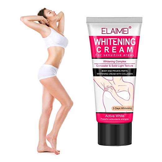 Whitening Cream Natural Underarm Lightening & Brightening Deodorant Cream Armpit Whitening Body Creams Underarm Repair Between Legs Knees Private Part (50ML)