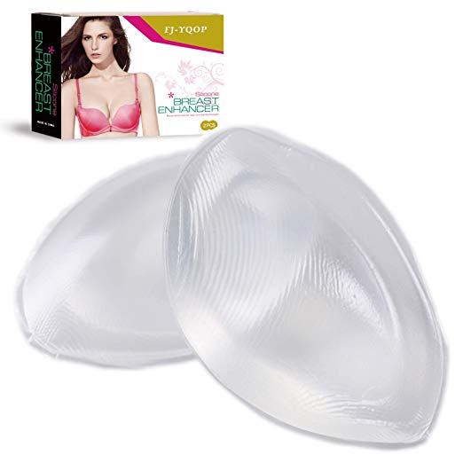 Silicone Breast Inserts - Waterproof Enhancers Bra Inserts A to C Cup for Swimsuits & Bikini