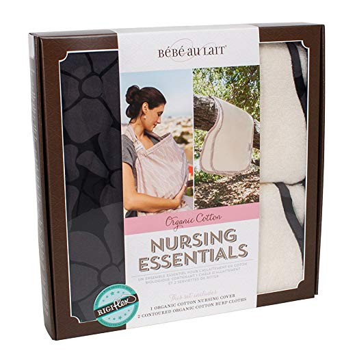 Bebe Au Lait Organic Cotton Nursing Essentials, Midnight