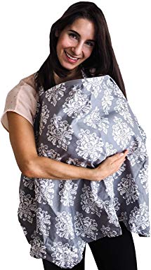 Nursing Cover, Baby Breastfeeding Covers and Wide Privacy Hider for Moms
