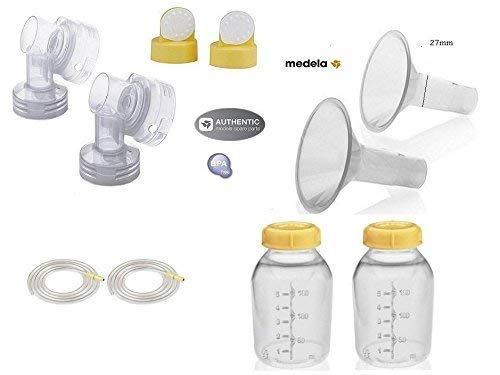 Medela Replacement Kit for medela pump in style models; starter kit.. and pump in style advanced - Breastshield 27mm ( From bulk - Non retails packing)