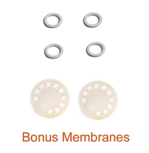 Replacement Parts for Medela Harmony Manual Pump; 4 O-rings, 2 Membranes by Maymom