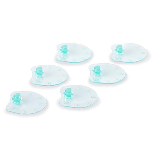 Evenflo Feeding Replacement Silicone Membranes for Advanced Breast Pumps (Pack of 6)